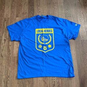 New SGA Golden State Warriors t-shirt size XL